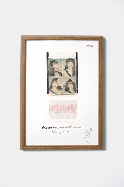 撕拉片人像拍攝 — 四格 • 總價 $3,000 TWD